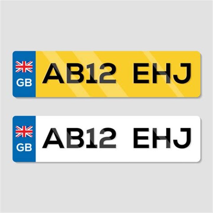 Do you legally need a front number plate UK?