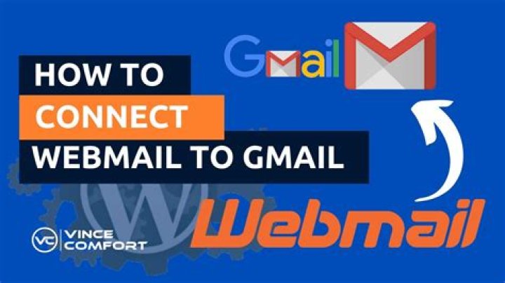 How do I connect my webmail to Outlook 2007?