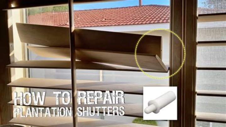 How much does it cost to repair plantation shutters?