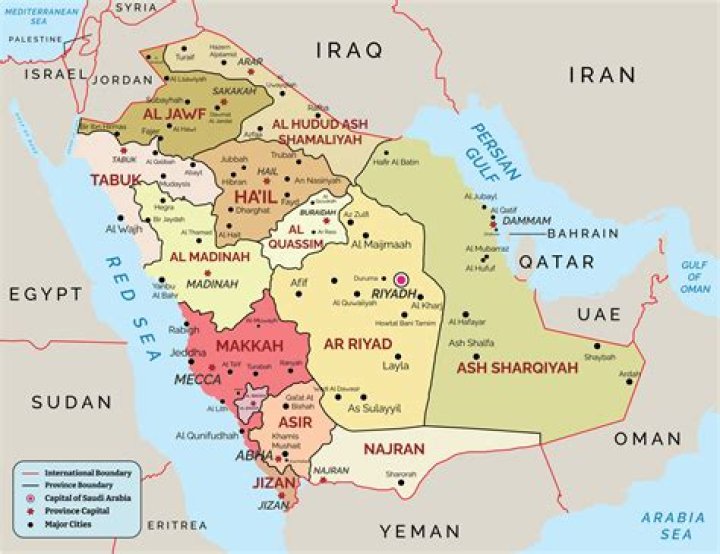 Which district is Dhahran?